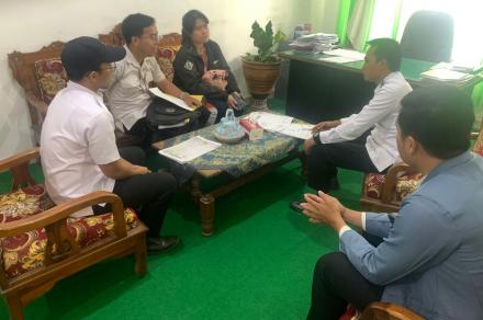 KOORDINASI RTLH DARI DISPERKIMTA KABUPATEN BULELENG